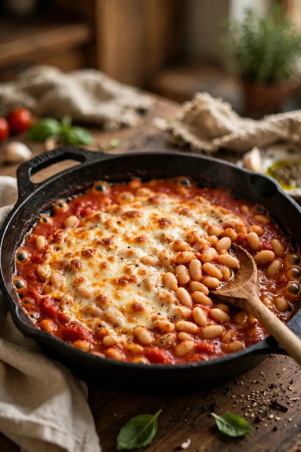 white bean tomato bake 08