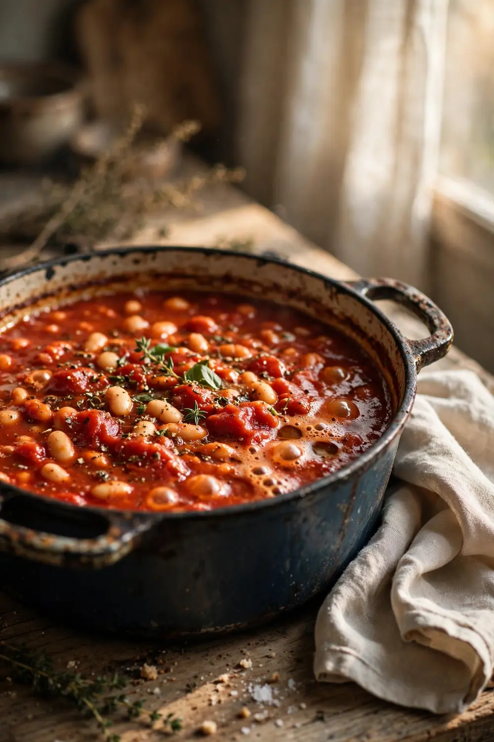 white bean tomato bake 09