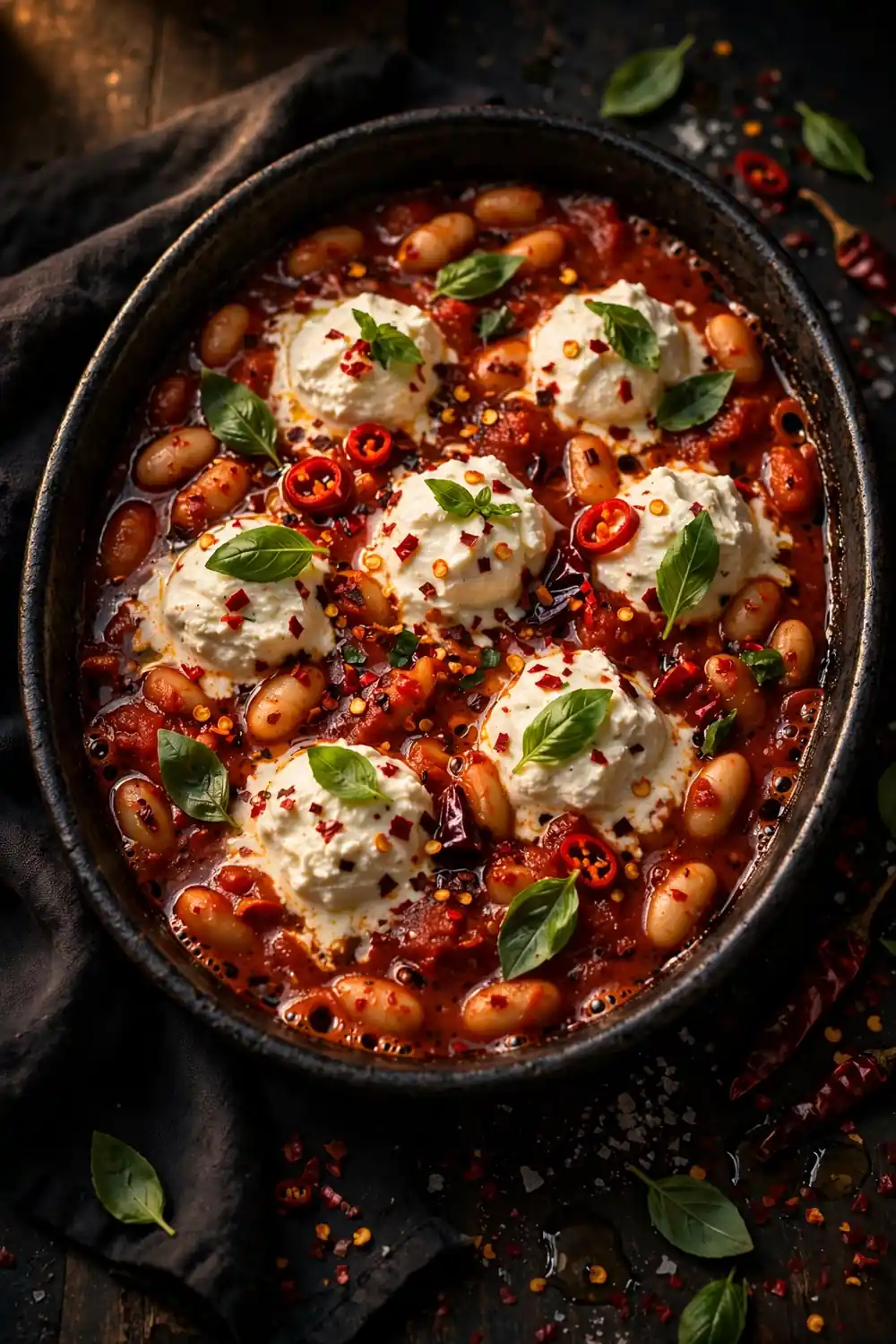 white bean tomato bake 12