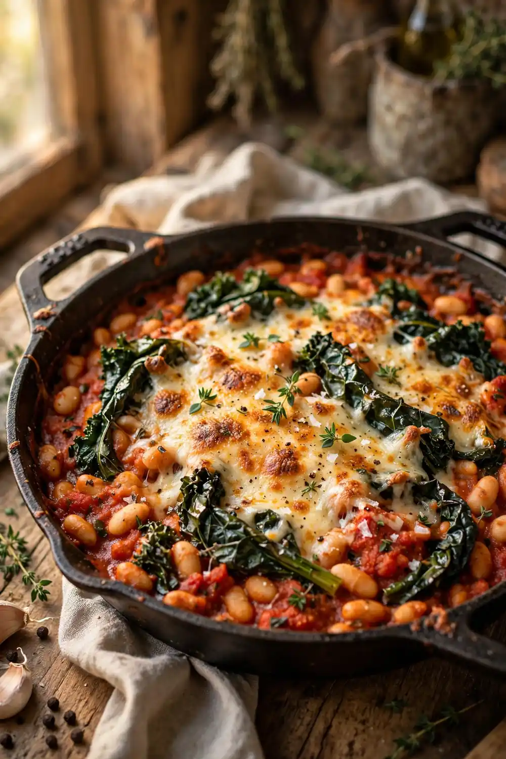 white bean tomato bake 15