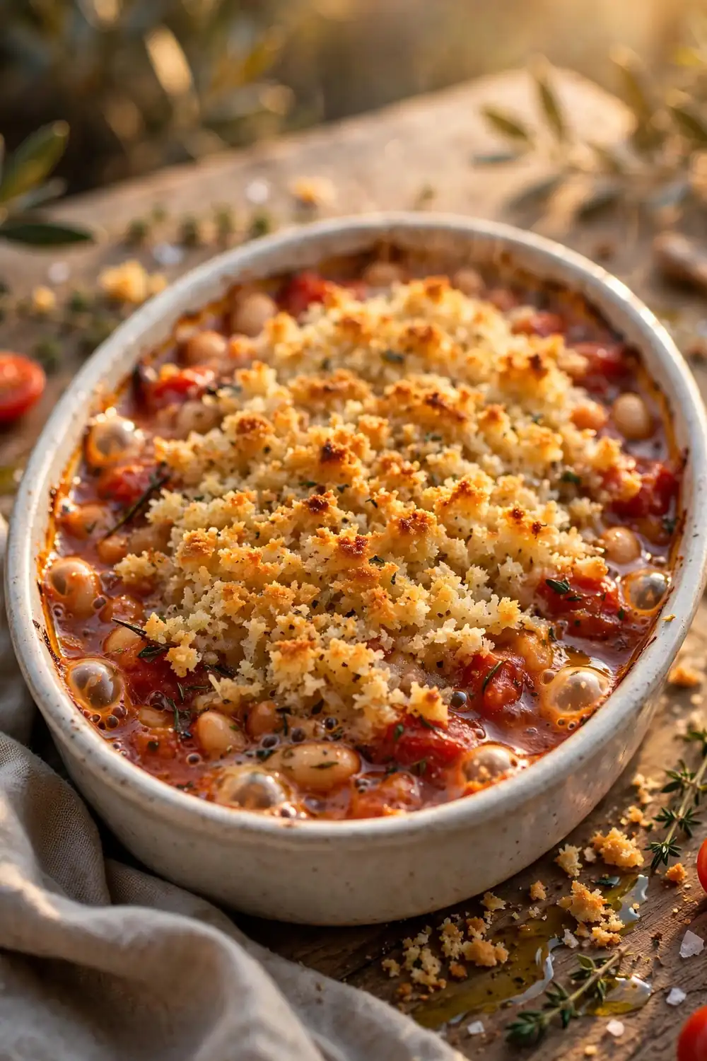 white bean tomato bake 17