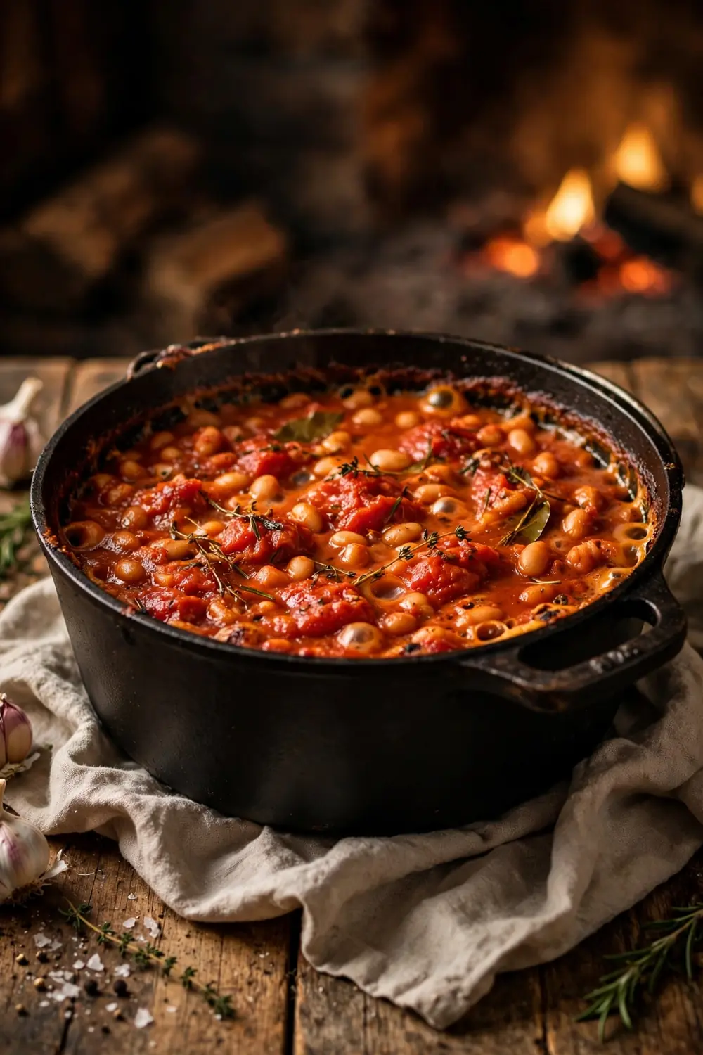 white bean tomato bake 21