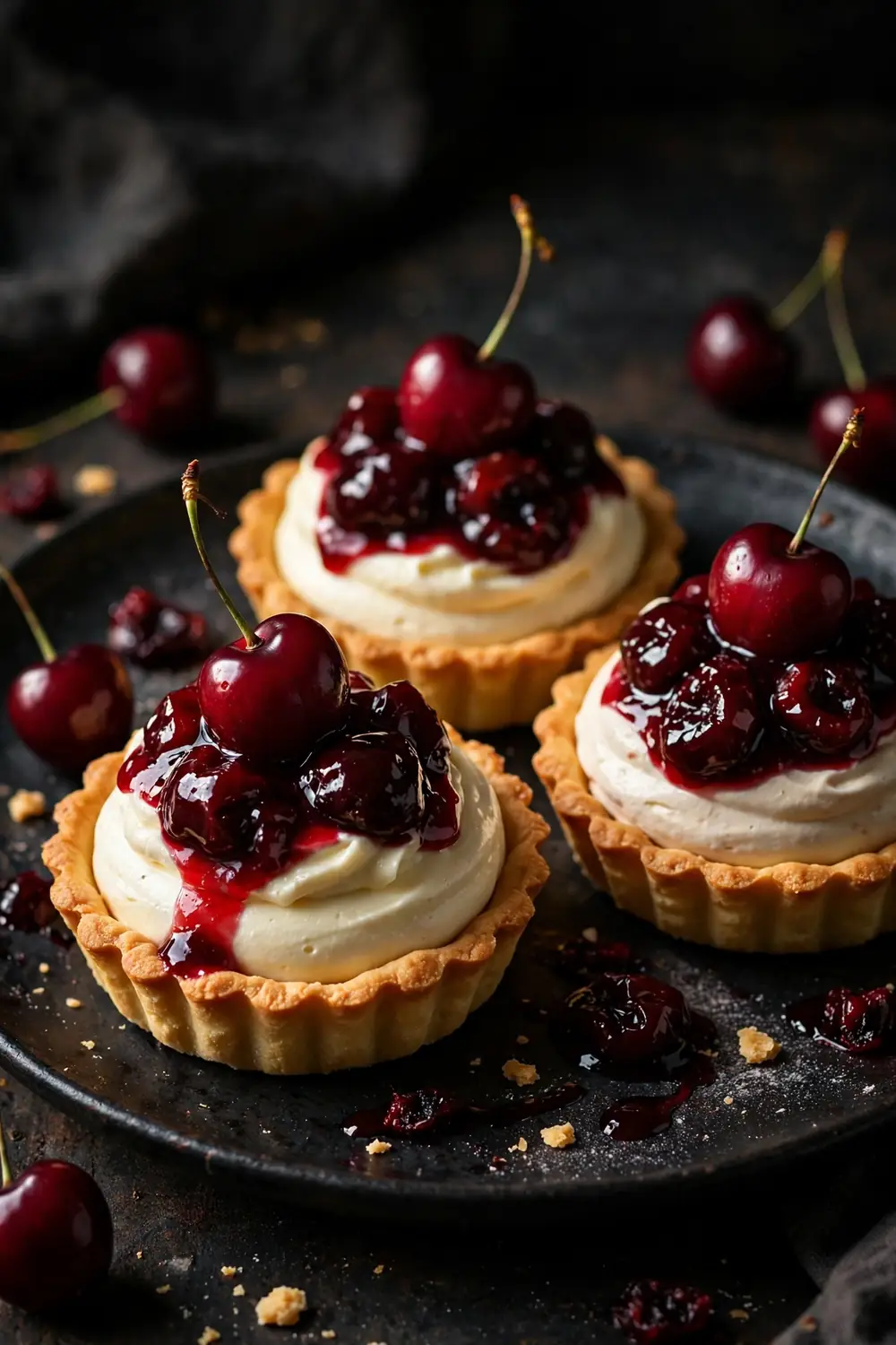 white chocolate mousse tartlets 15